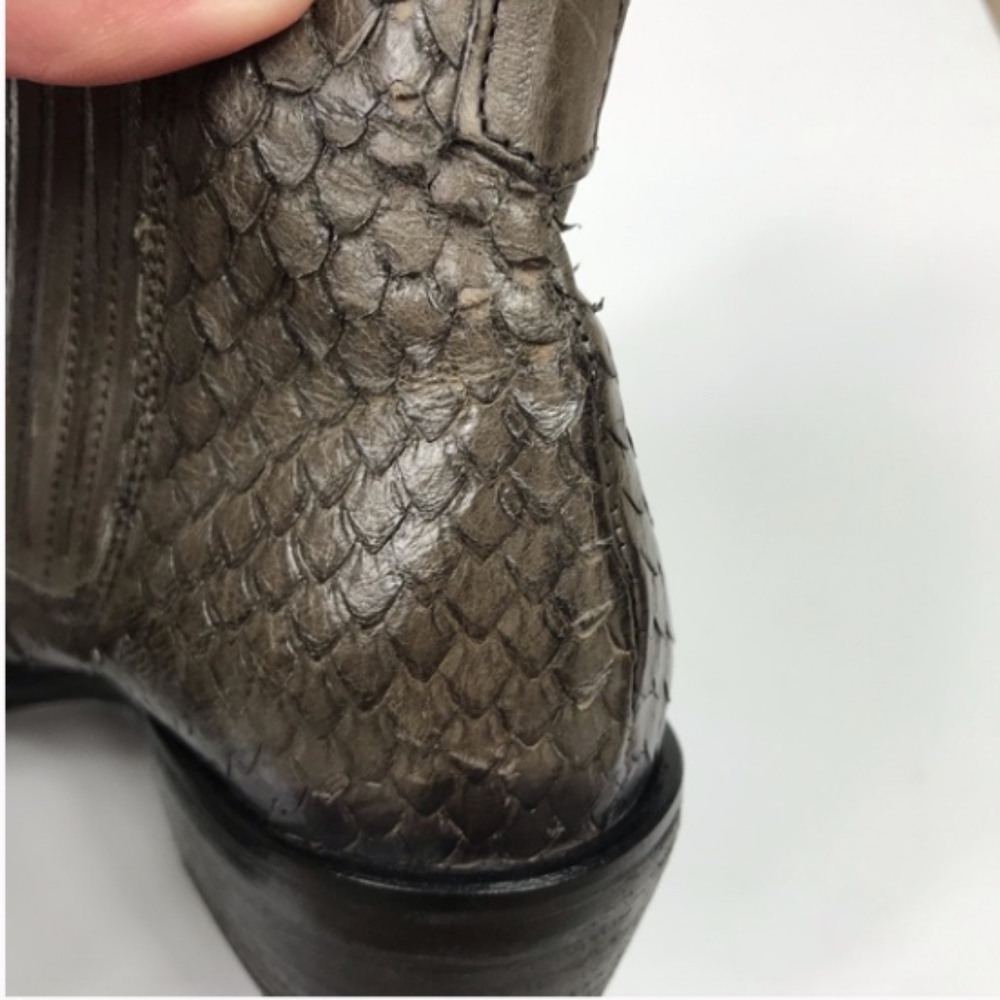 KBR 2010 python textured ankle boot - Picture 6 of 8